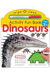 Wipe Clean Activity Fun Book - Dinosaurs