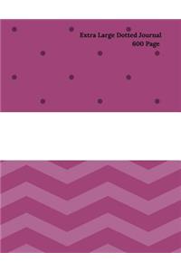 Extra Large Dotted Journal; 600 Page