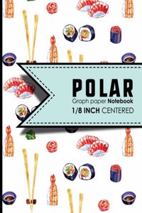 Polar Graph Paper Notebook