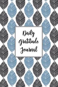 Gratitude Journal Abstract Leaves Pattern 3