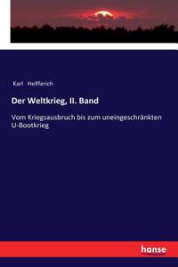 Weltkrieg, II. Band