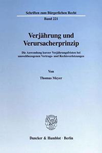Verjahrung Und Verursacherprinzip
