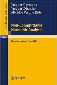 Non-Commutative Harmonic Analysis
