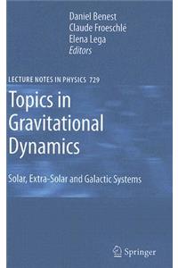 Topics in Gravitational Dynamics