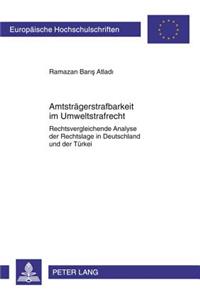 Amtstraegerstrafbarkeit Im Umweltstrafrecht