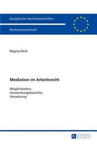 Mediation Im Arbeitsrecht