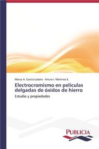 Electrocromismo en películas delgadas de óxidos de hierro