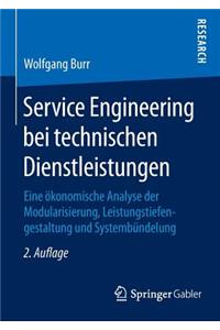 Service Engineering Bei Technischen Dienstleistungen