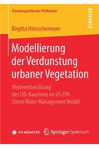Modellierung Der Verdunstung Urbaner Vegetation