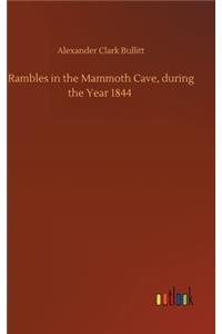Rambles in the Mammoth Cave, during the Year 1844