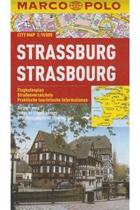 Strasbourg Marco Polo City Map