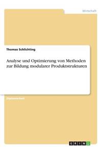 Analyse und Optimierung von Methoden zur Bildung modularer Produktstrukturen