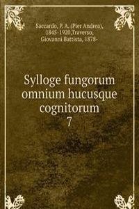 Sylloge fungorum omnium hucusque cognitorum