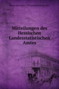 Mitteilungen des Hessischen Landesstatistischen Amtes