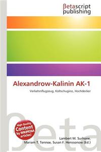 Alexandrow-Kalinin AK-1