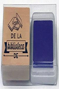 Sello ex-libris. De la biblioteca de.