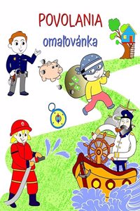 Povolania omaľovánka