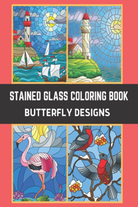 Stained Glass Coloring Book