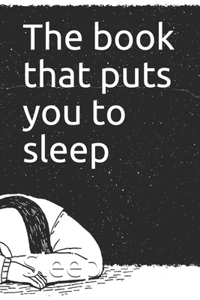The book that puts you to sleep