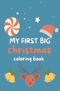 My First Big Christmas Coloring Book