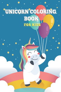 Unicorn coloring book for kids