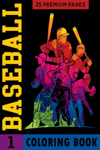 Baseball Coloring Book Vol1