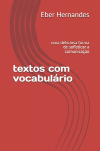 textos com vocabulário