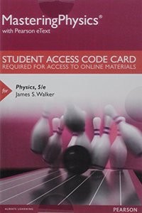 Mastering Physics with Pearson Etext -- Standalone Access Card -- For Physics