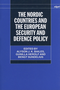 Nordic Countries and the European Security and Defence Policy