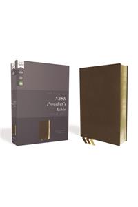 Nasb, Preacher's Bible, Leathersoft, Brown, 1995 Text, Comfort Print