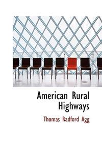 American Rural Highways