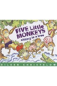 Five Little Monkeys Sitting in a Tree Book & CD