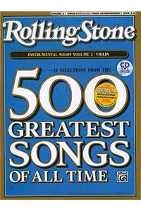 Selections from Rolling Stone Magazine's 500 Greatest Songs of All Time (Instrumental Solos for Strings), Vol 2