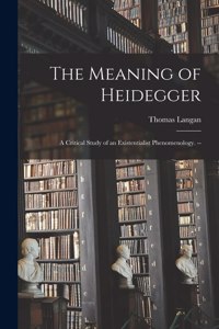 Meaning of Heidegger