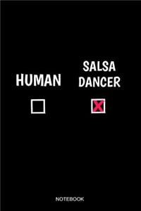Human Salsa Dancer Notebook