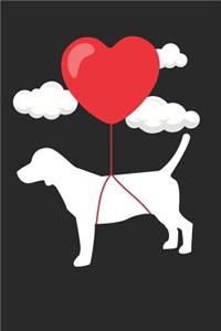 Beagle Notebook - Valentine's Day Gift for Beagle Lovers - Beagle Journal