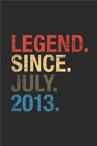 Legend Since July 2013