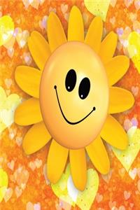Smiley Sunflower Notebook