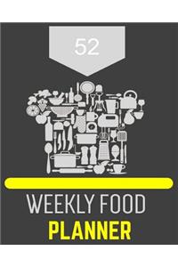 52 Weekly Food Planner