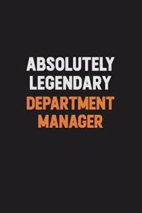 Absolutely Legendary Department Manager