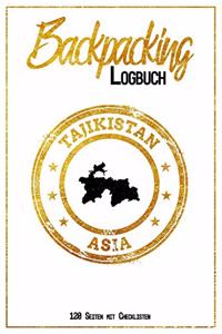 Backpacking Logbuch Tajikistan Asia 120 Seiten mit Checklisten