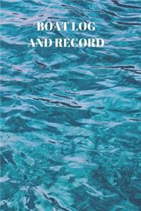 Boat Log and Record