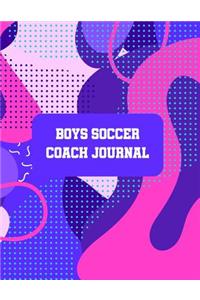 Boys Soccer Coach Journal