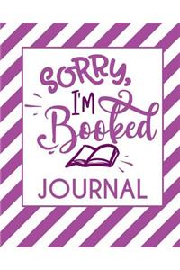 Sorry I'm Booked