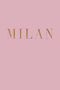 Milan: A decorative book for coffee tables, bookshelves and interior design styling - Stack deco books together to create a custom look