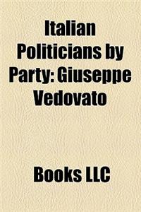 Italian Politicians by Party