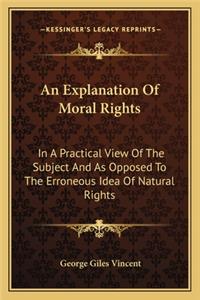 Explanation of Moral Rights