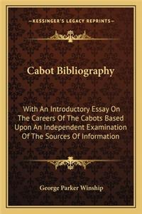 Cabot Bibliography