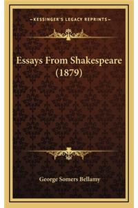 Essays From Shakespeare (1879)