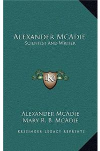 Alexander McAdie